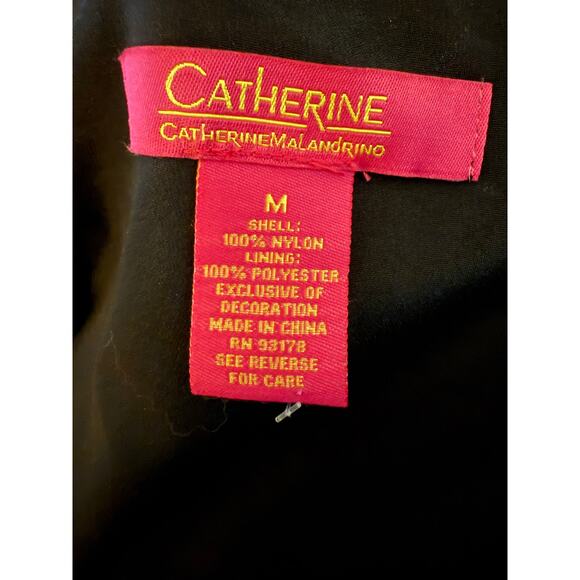 Catherine Malandrino Floral Embroidered Maxi Dress, Size Medium - Picture 5 of 5